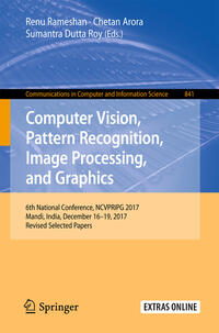 Computer Vision, Pattern Recognition, Image Processing, and Graphics