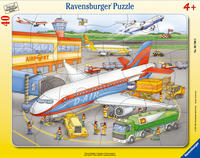 Children's puzzle 40 Teile - Kleiner Flugplatz