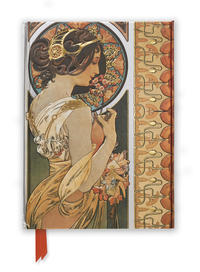 Premium Notizbuch DIN A5: Alphonse Mucha, Primel