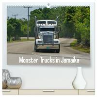 Monster Trucks in Jamaika (hochwertiger Premium Wandkalender 2025 DIN A2 quer), Kunstdruck in Hochglanz