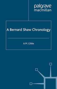 A Bernard Shaw Chronology