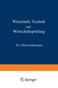 Wirtschaft Technik und Wirtschaftsprüfung