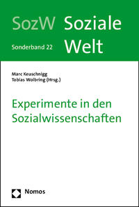 Experimente in den Sozialwissenschaften