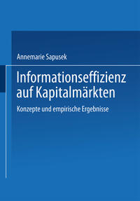 Informationseffizienz auf Kapitalmärkten