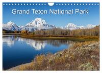 Grand Teton National Park (Wandkalender 2025 DIN A4 quer), CALVENDO Monatskalender