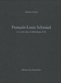 François-Louis Schmied et ses amis dans la bibliothèque R.M.