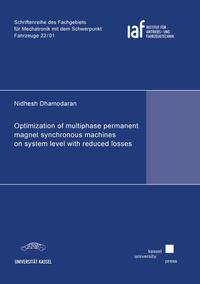 Optimization of multiphase permanent magnet synchronous machines on system level with reduced losses