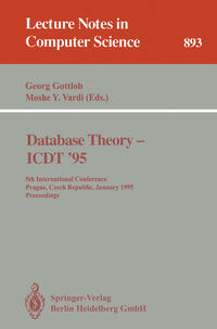 Database Theory - ICDT '95