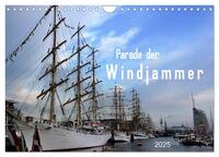 Parade der Windjammer - 2025 (Wandkalender 2025 DIN A4 quer), CALVENDO Monatskalender