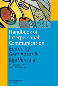 Handbook of Interpersonal Communication