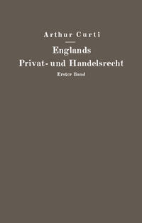 Englands Privat- und Handelsrecht