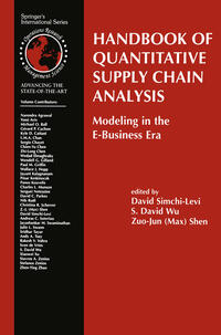 Handbook of Quantitative Supply Chain Analysis