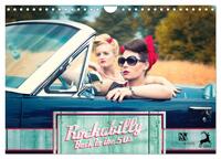 Rockabilly - Back to the 50s (Wandkalender 2025 DIN A4 quer), CALVENDO Monatskalender