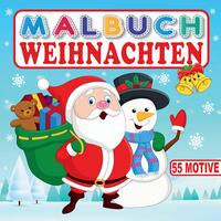 MALBUCH WEIHNACHTEN 55 MOTIVE