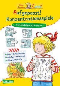 Conni Gelbe Reihe (Beschäftigungsbuch): Aufgepasst! Konzentrationsspiele