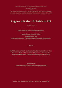 Regesten Kaiser Friedrichs III.