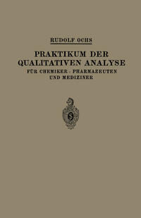 Praktikum der Qualitativen Analyse