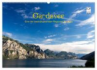 Gardasee (Wandkalender 2025 DIN A2 quer), CALVENDO Monatskalender