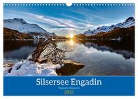 Silsersee Engadin (Wandkalender 2025 DIN A3 quer), CALVENDO Monatskalender