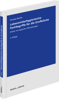 Lebensmittelhygienische Fachbegriffe für die Großküche