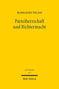 Parteiherrschaft und Richtermacht