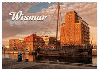 Unser schönes Wismar (Wandkalender 2025 DIN A2 quer), CALVENDO Monatskalender