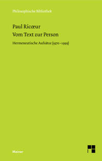 Vom Text zur Person