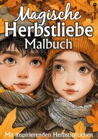 Herbst Malbuch für Erwachsene, Jugendliche, Mädchen ab 11 Magische Herbstliebe