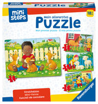 ministeps Mein allererstes Puzzle: Streichelzoo - ab 18 Monate