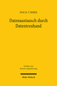 Datenaustausch durch Datentreuhand