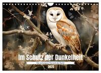 Im Schutz der Dunkelheit (Wandkalender 2025 DIN A4 quer), CALVENDO Monatskalender