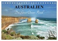 Australien - Die Great Ocean Road (Tischkalender 2025 DIN A5 quer), CALVENDO Monatskalender