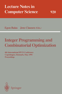 Integer Programming and Combinatorial Optimization