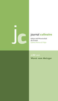 journal culinaire. Kultur und Wissenschaft des Essens