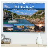 Menorca, die kleine doch grossartige Insel im Mittelmeer (hochwertiger Premium Wandkalender 2025 DIN A2 quer), Kunstdruck in Hochglanz