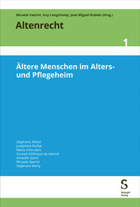 Ältere Menschen im Alters- und Pflegeheim