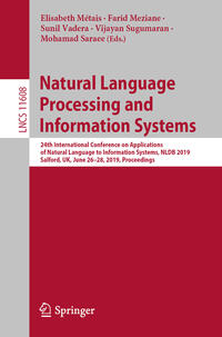 Natural Language Processing and Information Systems