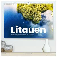 Litauen - Eine unvergessliche Reise ins Baltikum. (hochwertiger Premium Wandkalender 2025 DIN A2 quer), Kunstdruck in Hochglanz