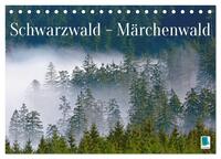 Schwarzwald - Märchenwald (Tischkalender 2025 DIN A5 quer), CALVENDO Monatskalender