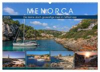 Menorca, die kleine doch grossartige Insel im Mittelmeer (Wandkalender 2025 DIN A2 quer), CALVENDO Monatskalender