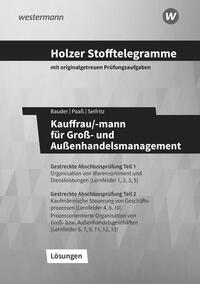 Holzer Stofftelegramme Kauffrau/-mann für Groß- und Außenhandelsmanagement