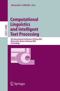 Computational Linguistics and Intelligent Text Processing