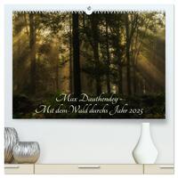 Max Dauthendey - Mit dem Wald durchs Jahr (hochwertiger Premium Wandkalender 2025 DIN A2 quer), Kunstdruck in Hochglanz