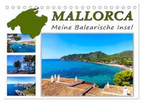 MALLORCA, Meine Balearische Insel (Tischkalender 2025 DIN A5 quer), CALVENDO Monatskalender