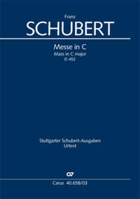 Messe in C (Klavierauszug)