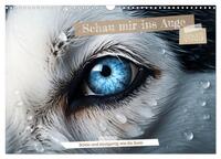 Schau mir ins Auge (Wandkalender 2025 DIN A3 quer), CALVENDO Monatskalender