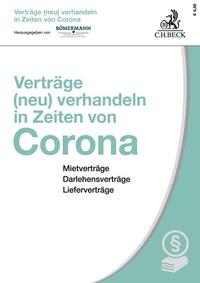 Verträge (neu) verhandeln in Zeiten von Corona