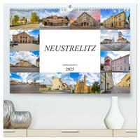 Neustrelitz Impressionen (hochwertiger Premium Wandkalender 2025 DIN A2 quer), Kunstdruck in Hochglanz