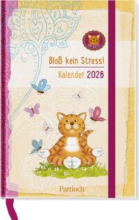 Taschenkalender 2026: Om-Katze: Bloß kein Stress!