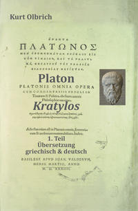 Platon, Kratylos,1.Teil: Übersetzung, griechisch & deutsch